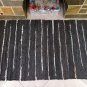 Rustic Fireproof Fireplace Carpet Shiny Brown Hearth Fire Resistant Mat Rug