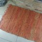 Rustic Fireproof Fireplace Carpet Orange Hearth Fire Resistant Mat Rug