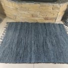 Rustic Fireproof Fireplace Carpet Gray Hearth Fire Resistant Mat Rug