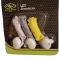 Athletic Works LED Shoelaces 3 Pairs 50in Yellow White Gray NEW
