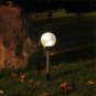 3pk Solar Lights Outdoor Yard Decoration Glass Ball Dual LED 3 Color Garden Lights Pathway Lights