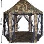 BIGTREE Patio Camouflage Hexagonal Camping Tent (Camouflage)
