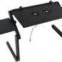 BIGTREE Adjustable Laptop Table Mouse Pad Side