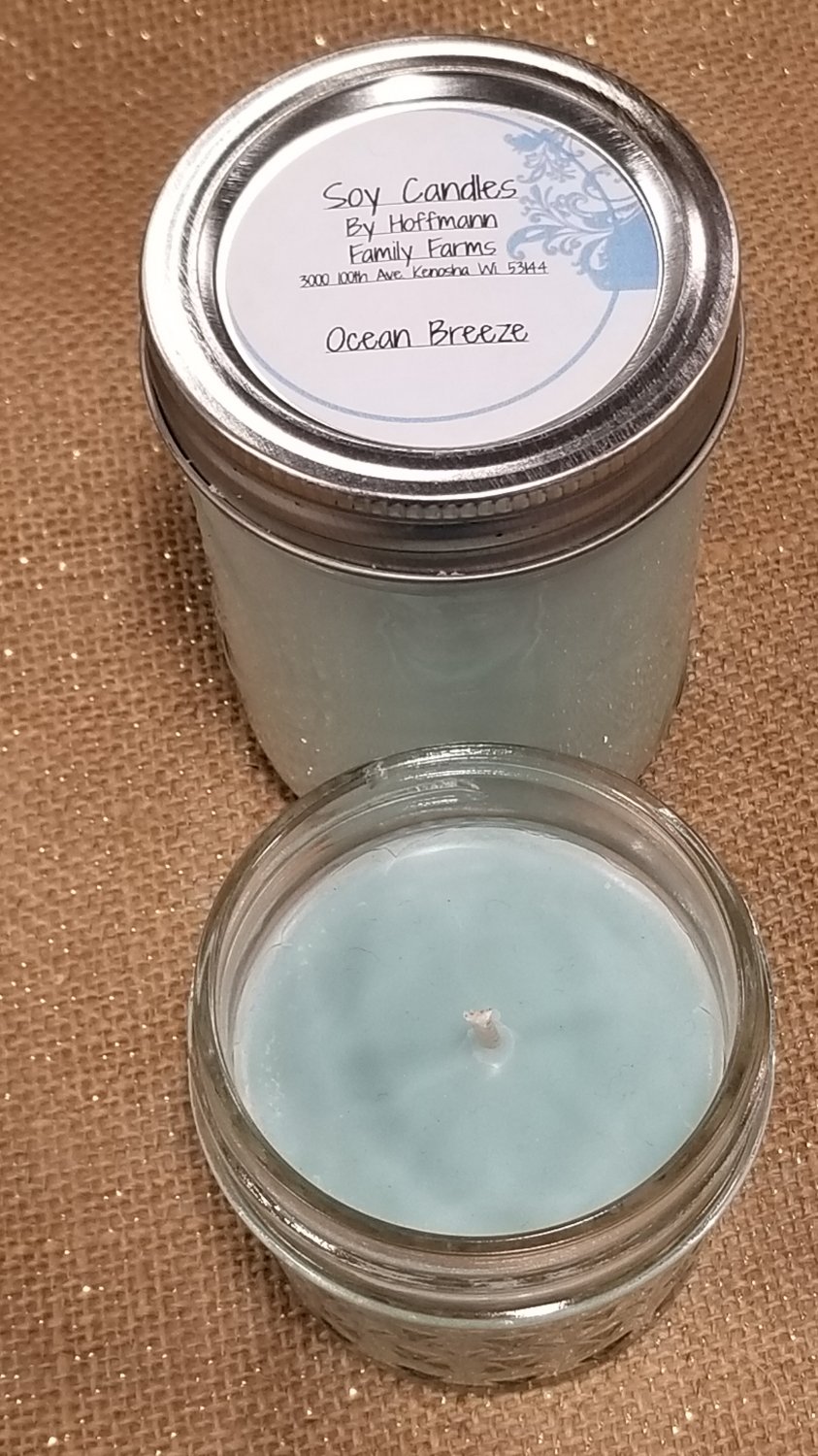 Ocean Breeze Soy Candle 4oz