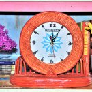 RATTAN TABLE CLOCK KH15106