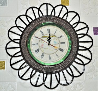 RATTAN WALL CLOCK KH152002