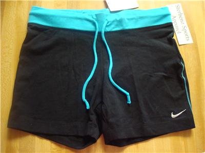 Nwt M 8-10 NIKE Women Fitted Fitness WorkOut Shorts New Medium 127833-013