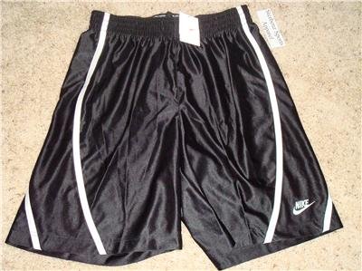 Nwt L NIKE Mens Black Basketball Fitness Shorts New Large 239546-010