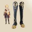 Genshin Impact Traveler Aether Cosplay Shoes Boots Halloween