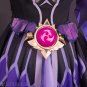 Genshin Impact Fischl Game Suit Purple Cosplay Costume Halloween Party Outfit