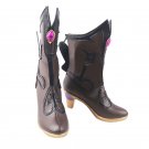 Genshin Impact Fischl Cosplay Shoes Boots Custom made Halloween