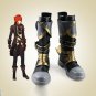 Genshin Impact Diluc Cosplay Boots Shoes Custom Made Adult Mens Halloween