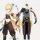 Genshin Impact Traveler Aether Cosplay Party Game Halloween Outfit