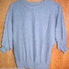 Heather Gray Raglan Sleeve Style Knit Sweater Heather Gray Raglan Sleeve Style Knit Sweater