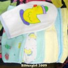 New to You Set of Baby Face Cloths and Wash Mitt New to You Set of Baby Face Cloths and Wash Mitt