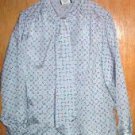 Southern Lady Grey Multi  Patterned  Blouse  SZ 18
