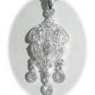 Victorian AB Rhinestone Crystal Necklace Set #1