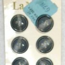 La Mode Vintage 4 Hole Grey Streaked Buttons
