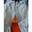 Light Denim Worn Look Men's Boys Bluejeans sz 30-30"
