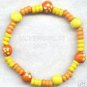 Fun In The Sun Colorful Wooden Bracelet