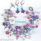 Flower Garden Loaded Charm Bracelet Flower Garden Loaded Charm Bracelet