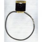 18" Revlon 1/4" Wide Silver Herringbone Necklace 18" Revlon 1/4" Wide Silver Herringbone Necklace
