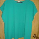Women's Green Sleeveless Top