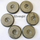 Large Thick 2 Hole Vintage Brown Wood Look Plastic Buttons Large Thick 2 Hole Vintage Brown Wood Look Plastic Buttons