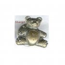 Chubby Teddy Bear Pin
