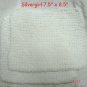 Soft Hand Knit Soft Acrylic Dish Face Cloths White/Off White