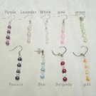 Pretty Freshwater Pearl Crystal Drop Earrings Pretty Freshwater Pearl Crystal Drop Earrings