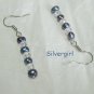 Pretty Freshwater Pearl Crystal Drop Earrings