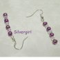 Pretty Freshwater Pearl Crystal Drop Earrings
