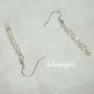 Pretty Freshwater Pearl Crystal Drop Earrings