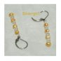 Pretty Freshwater Pearl Crystal Drop Earrings