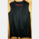 Polyester Black Vest SZ L Hand Made By Me Polyester Black Vest SZ L Hand Made By Me