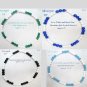 White Jade Combination 4mm Beaded Stretch Bracelets 8 Color Styles Available