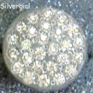 Fun Fashion Sparkling Rhinestone Pewter Ring