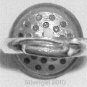 Fun Fashion Sparkling Rhinestone Pewter Ring