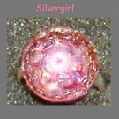 Fun Fashion Pink Crystal Chain Bead Ring Copper