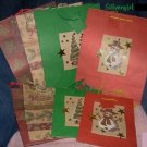 Set of 8 Christmas Gift Bags 4-10 x 13": 4 7 X 9" Set of 8 Christmas Gift Bags 4-10 x 13": 4 7 X 9"