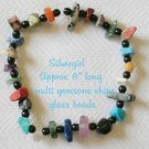 8" Semi Precious Gemstone Chip Bracelet