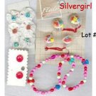 Little Girl's Jewelry Necklace Earring Hair Lot #4