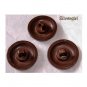 Leather Look Vintage Plastic Coat Shank Buttons