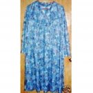 Vintage Day Dress LG/XLBlue Orange Black White Vintage Day Dress LG/XLBlue Orange Black White
