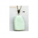Moss Agate Gemstone Necklace Gold Plate Chain Moss Agate Gemstone Necklace Gold Plate Chain