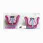 Polymer Clay Butterfly Stud Earrings Choose by #