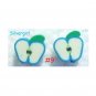 Tiny Fruit Slice Polymer Clay Stud Earrings Strawberry, Apple, Kiwi, Cantaloupe,