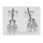 Genuine Clear Round Cubic Zirconia Studs 1CT?