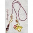 Dusty Purple Vintage Beaded Bookmark